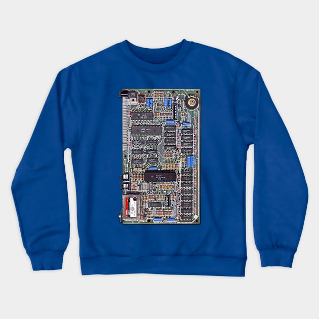 ZX Spectrum Hardware Crewneck Sweatshirt by MindsparkCreative